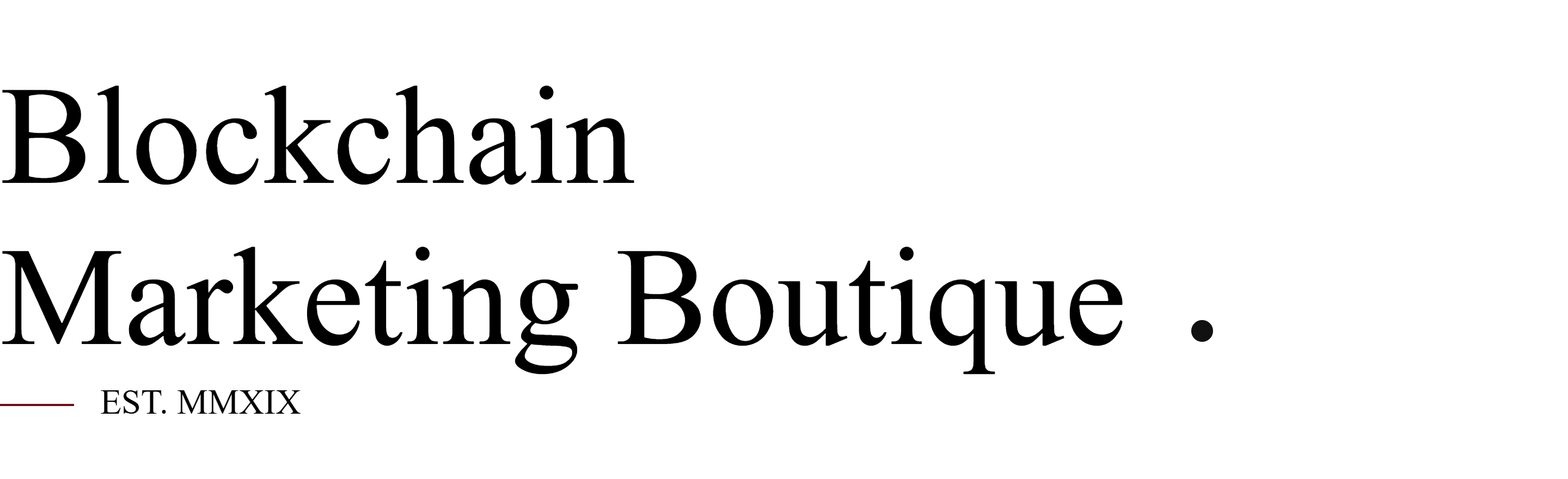 Blockchain Marketing Boutique